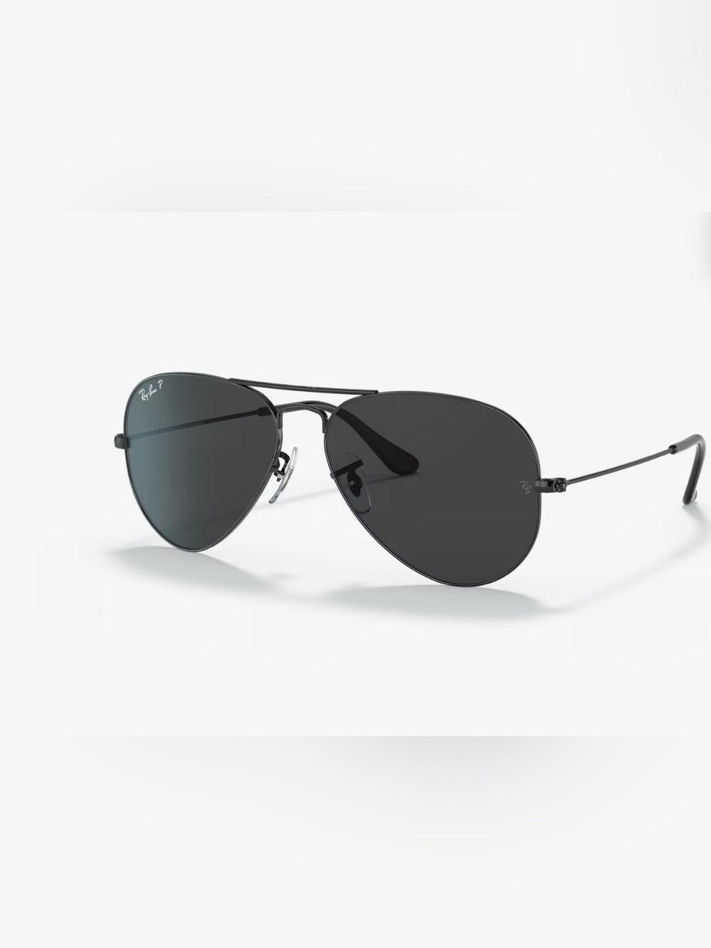 Ray-Ban Aviator Sunglasses in Black w/ case!!